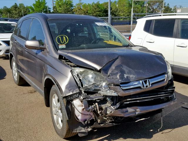 5J6RE387X9L033587 - 2009 HONDA CR-V EXL GRAY photo 1