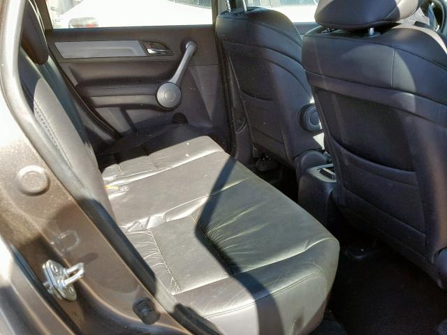 5J6RE387X9L033587 - 2009 HONDA CR-V EXL GRAY photo 6