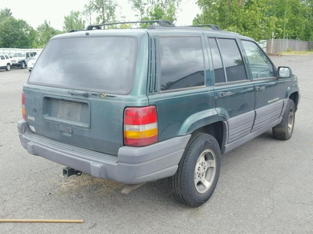 1J4EX58S0TC122505 - 1996 JEEP GRAND CHER GREEN photo 4