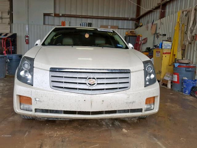 1G6DP577070130886 - 2007 CADILLAC CTS HI FEA WHITE photo 7