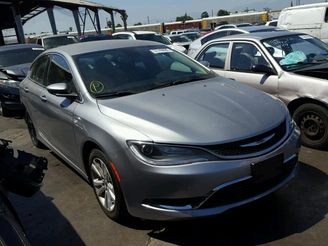 1C3CCCAB5GN166926 - 2016 CHRYSLER 200 LIMITE SILVER photo 1