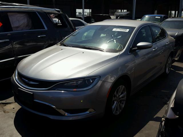 1C3CCCAB5GN166926 - 2016 CHRYSLER 200 LIMITE SILVER photo 2