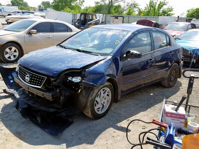 3N1AB61E28L660022 - 2008 NISSAN SENTRA 2.0 BLUE photo 2