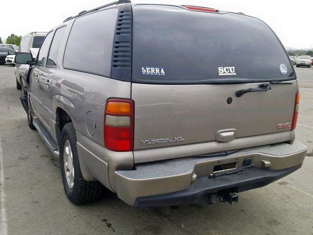 1GKFK66U83J295448 - 2003 GMC YUKON XL D GOLD photo 3