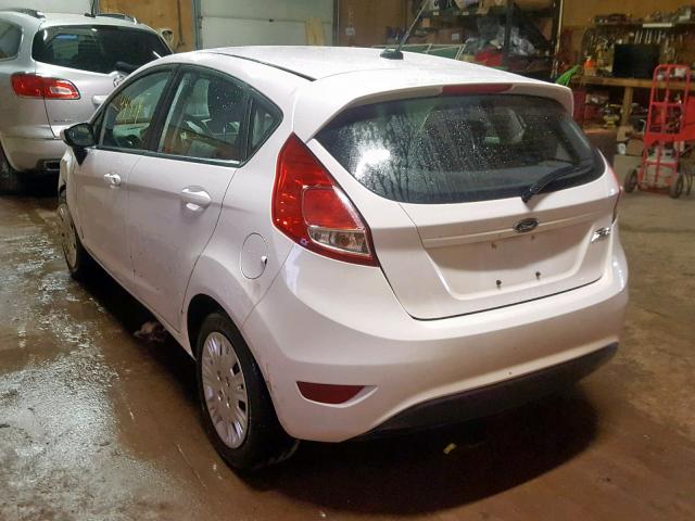 3FADP4TJ9GM195313 - 2016 FORD FIESTA S WHITE photo 3