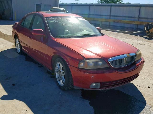 1LNHM87A141630455 - 2004 LINCOLN LS 勃艮第红 照片 1