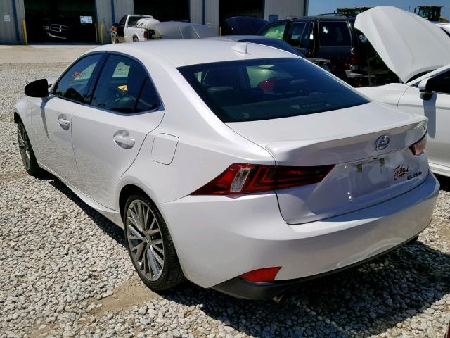 JTHBF1D2XF5082435 - 2015 LEXUS IS 250 WHITE photo 3