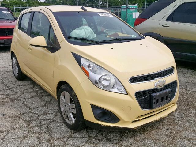 KL8CB6S93DC576958 - 2013 CHEVROLET SPARK LS YELLOW photo 1