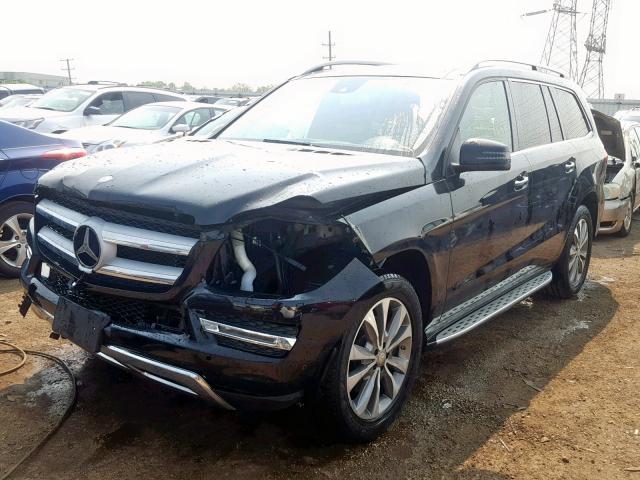 4JGDF7CE9EA416352 - 2014 MERCEDES-BENZ GL 450 4MA BLACK photo 2