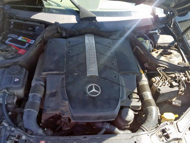 WDBTJ75J64F079227 - 2004 MERCEDES-BENZ CLK 500 BLACK photo 7