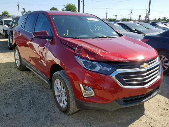 3GNAXSEV4JS546513 - 2018 CHEVROLET EQUINOX LT RED photo 1