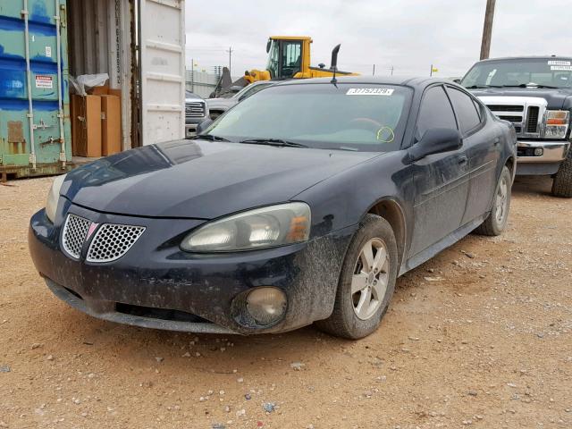 2G2WP522251343491 - 2005 PONTIAC GRAND PRIX BLACK photo 2