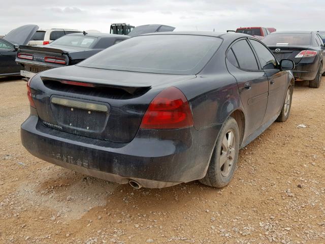 2G2WP522251343491 - 2005 PONTIAC GRAND PRIX BLACK photo 4