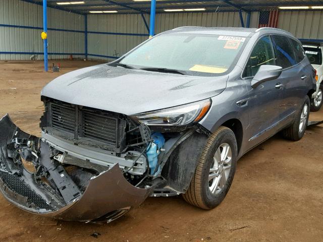 5GAEVAKW3KJ194942 - 2019 BUICK ENCLAVE ES CHARCOAL photo 2