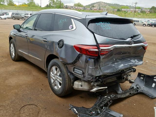 5GAEVAKW3KJ194942 - 2019 BUICK ENCLAVE ES CHARCOAL photo 3