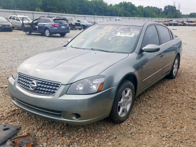 1N4AL11DX5N426474 - 2005 NISSAN ALTIMA S GREEN photo 2