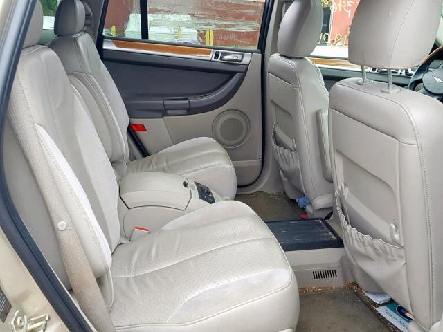 2C8GF784X5R372552 - 2005 CHRYSLER PACIFICA L GOLD photo 6