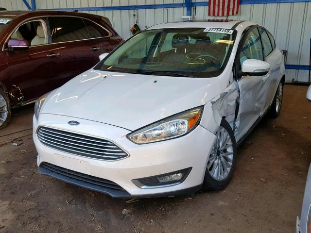 1FADP3N23FL321715 - 2015 FORD FOCUS TITA WHITE photo 2