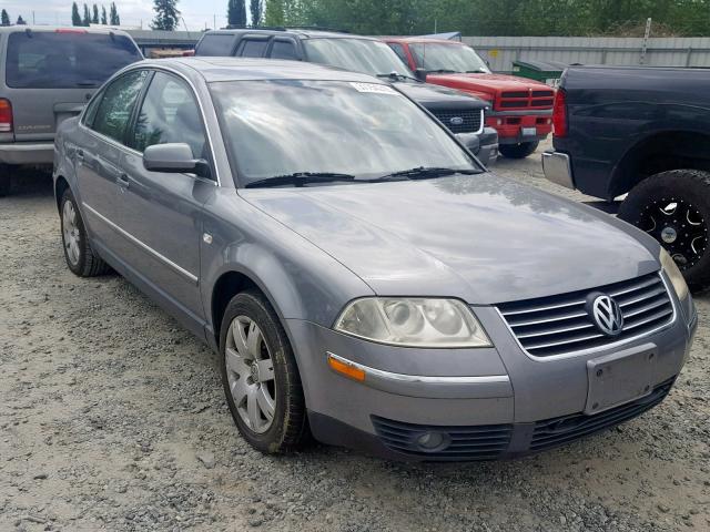 WVWRH63B12P290758 - 2002 VOLKSWAGEN PASSAT GLX SILVER photo 1