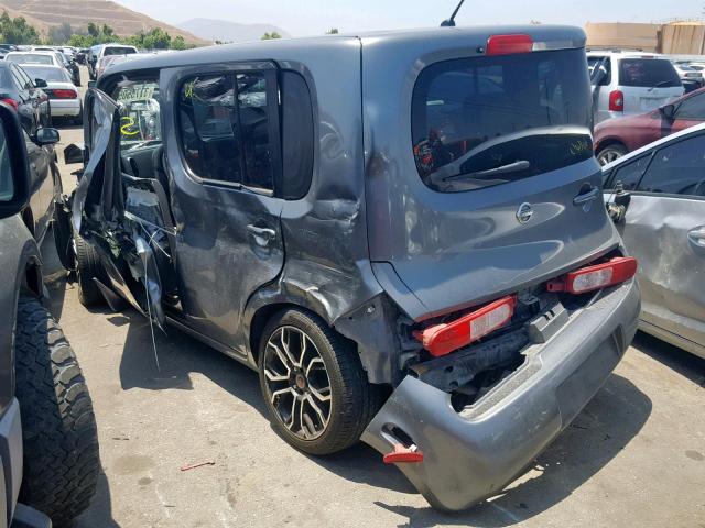 JN8AZ2KR1BT212753 - 2011 NISSAN CUBE BASE GRAY photo 3