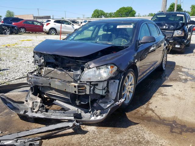 1G1ZE5E77A4132753 - 2010 CHEVROLET MALIBU LTZ 灰色 照片 2