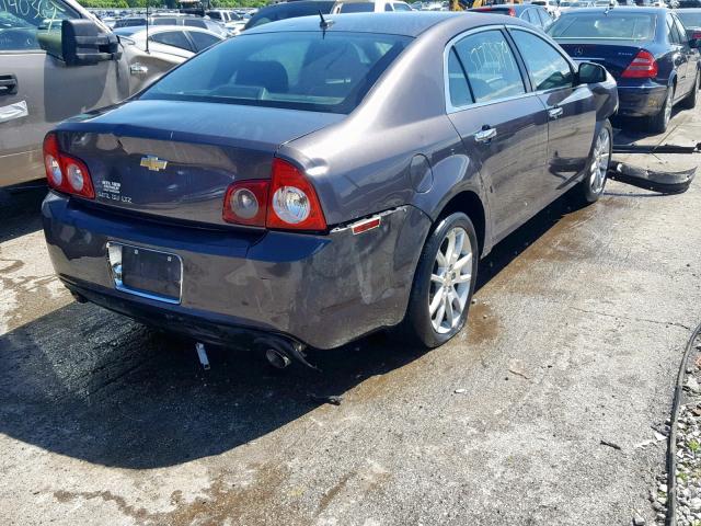 1G1ZE5E77A4132753 - 2010 CHEVROLET MALIBU LTZ 灰色 照片 4
