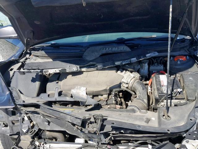 1G1ZE5E77A4132753 - 2010 CHEVROLET MALIBU LTZ 灰色 照片 7