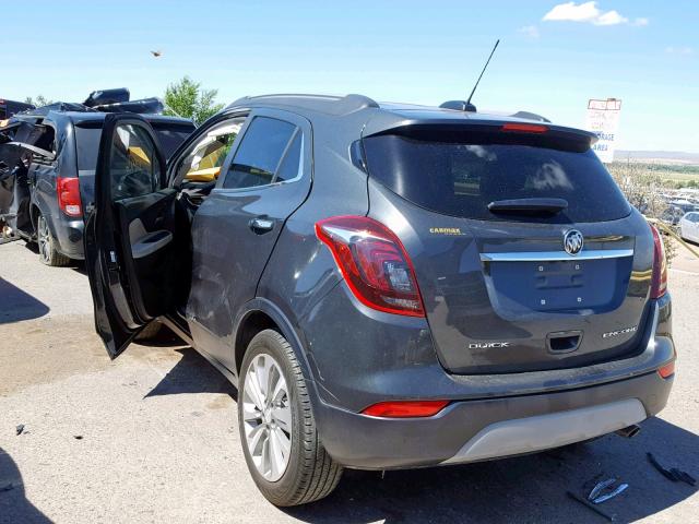 KL4CJASB9HB137415 - 2017 BUICK ENCORE PRE GRAY photo 3