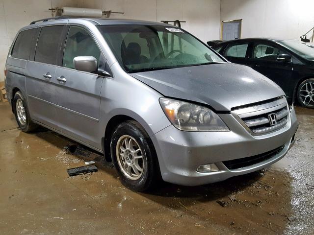 5FNRL38826B036289 - 2006 HONDA ODYSSEY TO BLUE photo 1