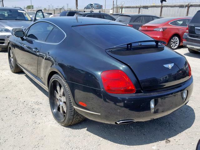 SCBCR63W86C030492 - 2006 BENTLEY CONTINENTA BLACK photo 3