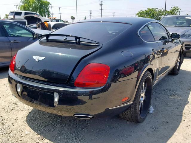 SCBCR63W86C030492 - 2006 BENTLEY CONTINENTA BLACK photo 4