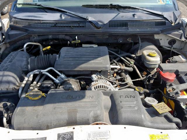 1D4HS48N83F504076 - 2003 DODGE DURANGO SL WHITE photo 7