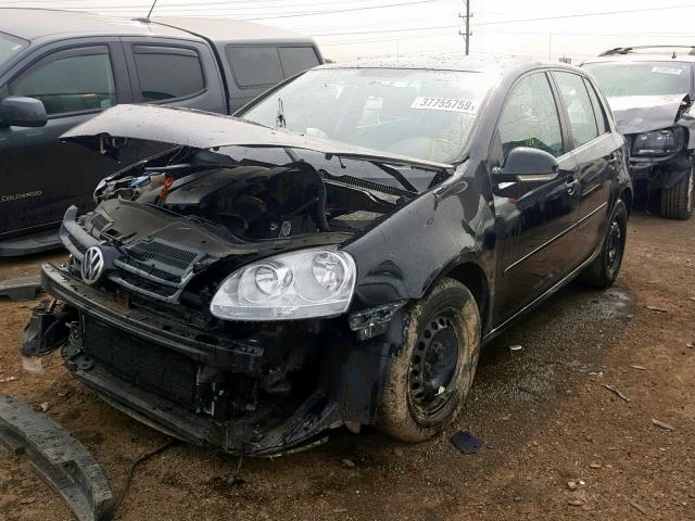 WVWDA71K88W140197 - 2008 VOLKSWAGEN RABBIT BLACK photo 2