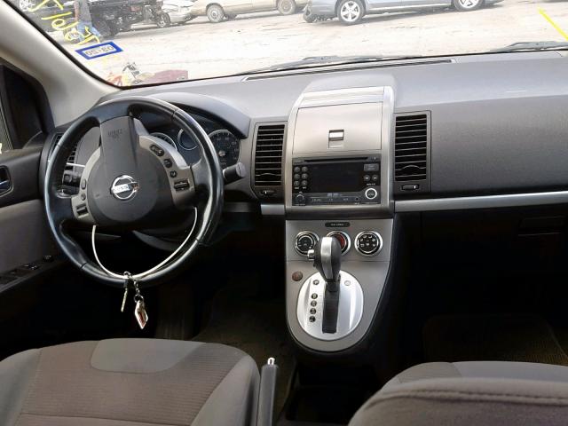 3N1AB6AP5AL725551 - 2010 NISSAN SENTRA 2.0 SILVER photo 9