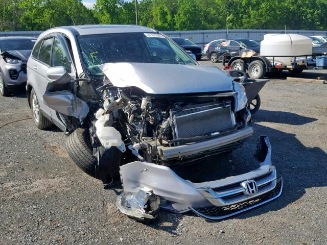 5J6RE4H73BL078107 - 2011 HONDA CR-V EXL SILVER photo 1