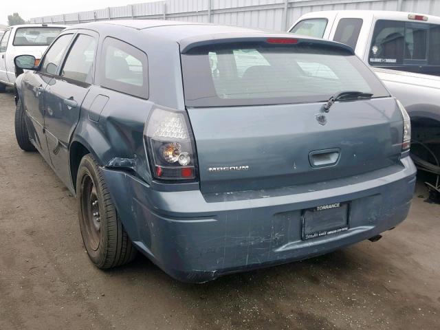 2D4FV47T16H236666 - 2006 DODGE MAGNUM SE GREEN photo 3