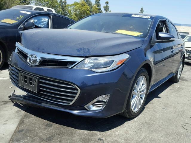 4T1BK1EB9EU131524 - 2014 TOYOTA AVALON BAS BLUE photo 2