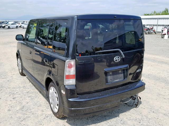 JTLKT324864101309 - 2006 TOYOTA SCION XB 黑色 照片 3