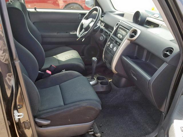 JTLKT324864101309 - 2006 TOYOTA SCION XB 黑色 照片 5