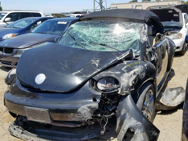 3VWCM31YX4M336116 - 2004 VOLKSWAGEN NEW BEETLE 黑色 照片 1