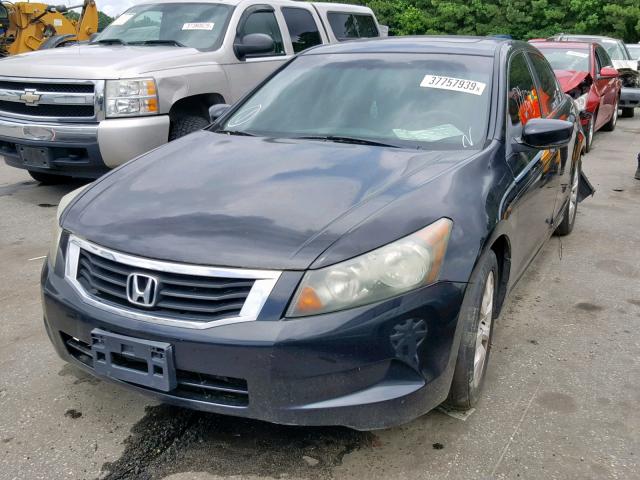 1HGCP26888A115339 - 2008 HONDA ACCORD EXL BLACK photo 2