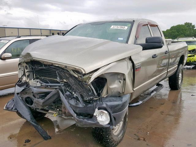 3D7KS28T59G509108 - 2009 DODGE RAM 2500 GOLD photo 2