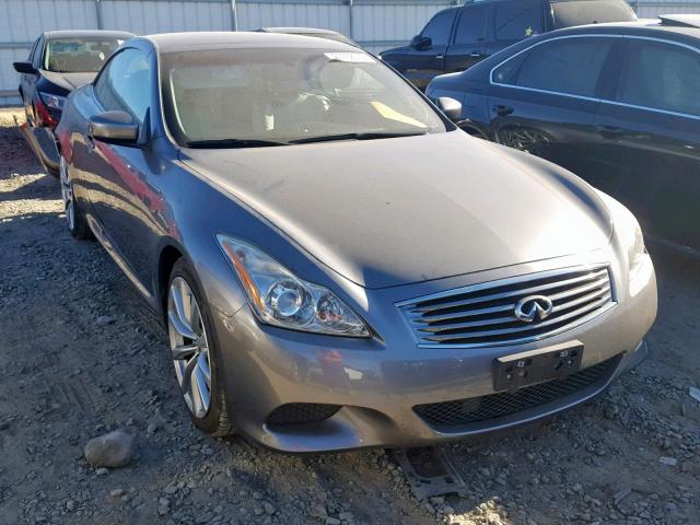 JN1CV6FE6AM352050 - 2010 INFINITI G37 BASE GRAY photo 1