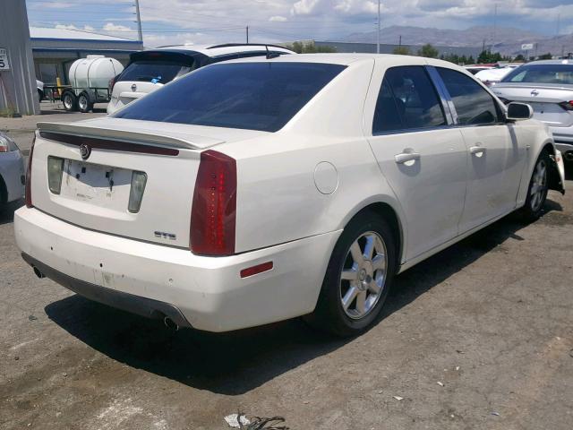 1G6DW677050183805 - 2005 CADILLAC STS WHITE photo 4