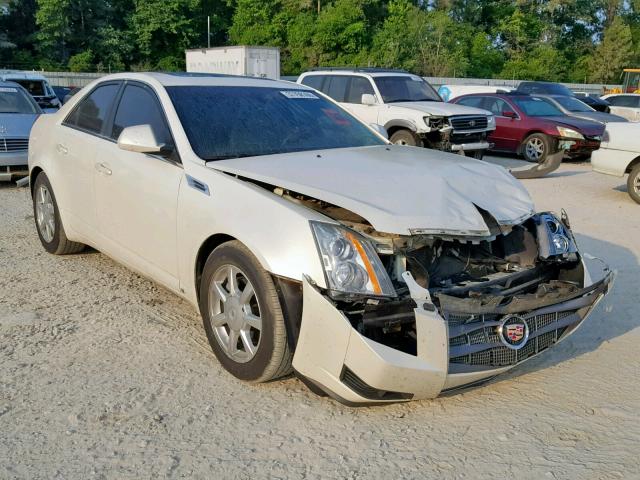 1G6DV57V380184818 - 2008 CADILLAC CTS HI FEA WHITE photo 1