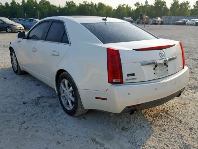 1G6DV57V380184818 - 2008 CADILLAC CTS HI FEA WHITE photo 3