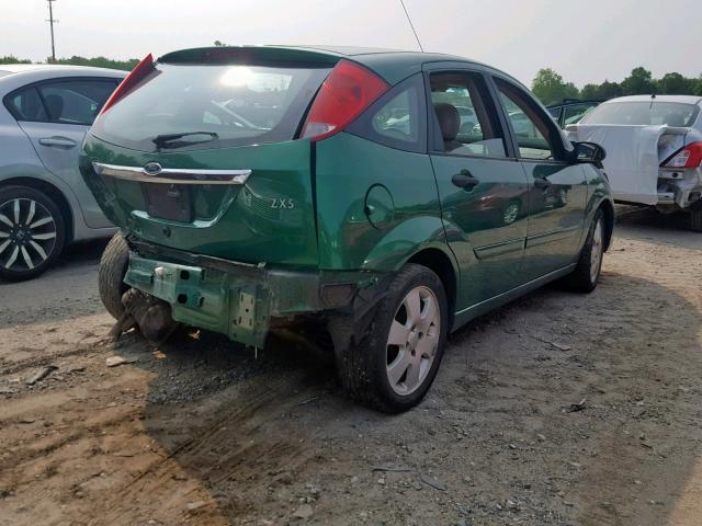 3FAHP37382R166257 - 2002 FORD FOCUS ZX5 GREEN photo 4