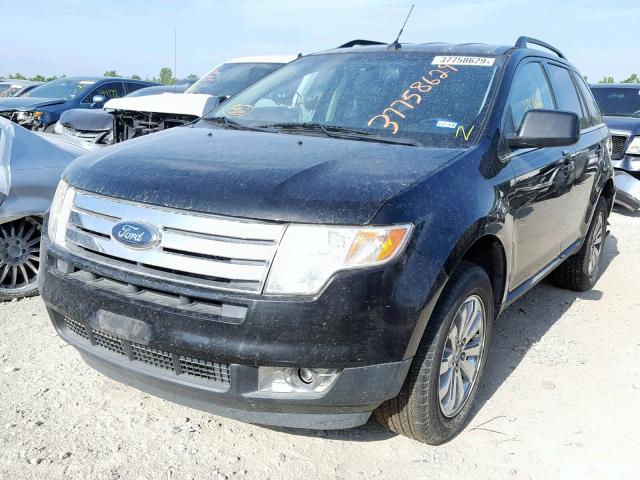 2FMDK3KC7ABB17865 - 2010 FORD EDGE LIMIT BLACK photo 2