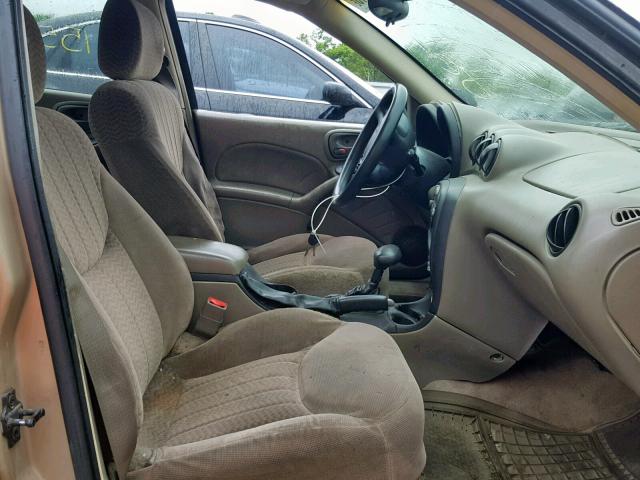 1G2NF52F42C136933 - 2002 PONTIAC GRAND AM S SILVER photo 5