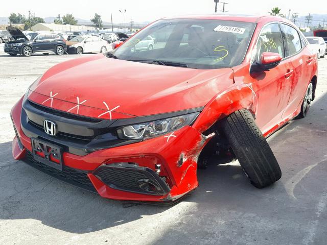SHHFK7H72JU430306 - 2018 HONDA CIVIC EXL Qırmızı foto 2